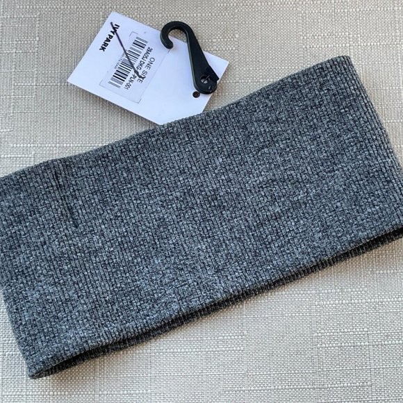 Ivy Parks Beyonce Hair Band Knit Seamless Ribbed Wide Headband Grey One Size - Picture 4 of 8